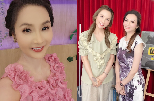 许圣梅主持《危机女王》两年。（图／翻摄自许圣梅脸书）