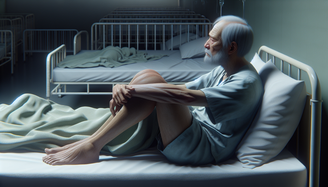 53岁中度肢体残障男子惨了，年轻时做了这些事，2个孩子都不愿养他。（示意图、与本案无关／AI生成）