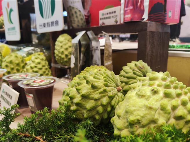 据农业部统计，我国释迦外销以凤梨释迦为主，外销地集中于大陆。（林良齐摄）