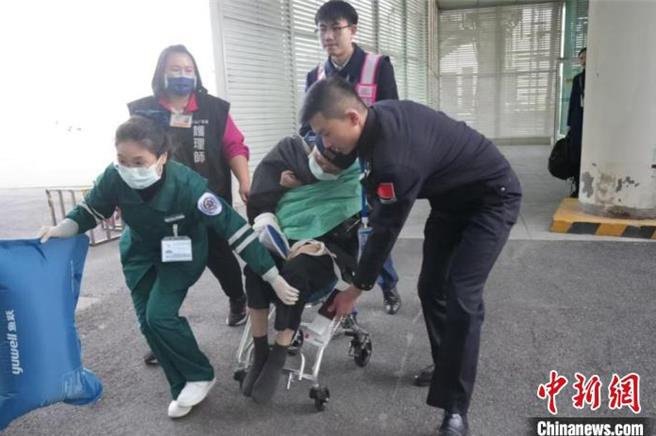 两岸同心一场跨越山海的救助接力。图为刘某回到家乡湖北。（中国新闻网）