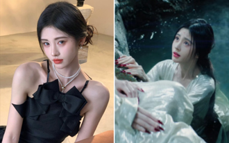 「4千年一遇美女」水出芙蓉照曝 水下藏亮点美腿全看光