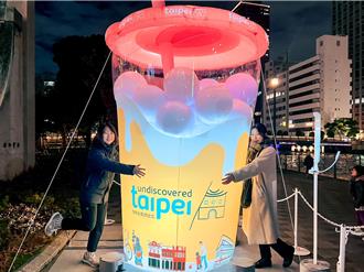 3公尺高珍珠奶茶燈組登光之饗宴 大阪將參與2025台北燈節