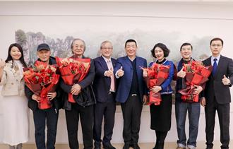 「不一樣的中國畫」北京開幕 展出4大師山水花鳥名作45幅