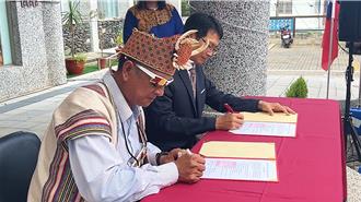 台東延平鄉攜手美和科大 油芒產業開發啟動地方創生