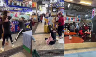 屏東東港華僑市場停車糾紛 引爆2攤位7人大亂鬥