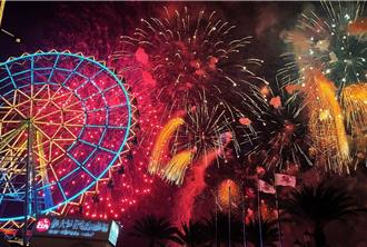 跨年樂園看煙火 搭設施倒數迎接2025