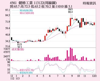 健椿 跨足晶圆产业