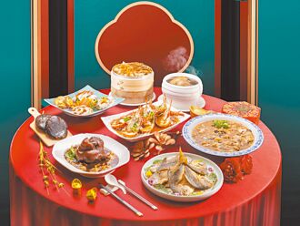 外帶年菜 山珍海味齊備