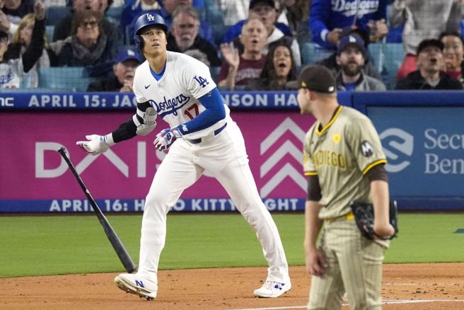 教士投手金恩被大谷翔平敲出全壘打。（美聯社資料照）