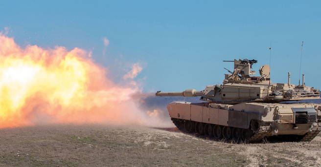 国军共向美国採购108辆「地表最强」M1A2T主战坦克。图为美军的同型车。（示意图，取自美国陆军官网）