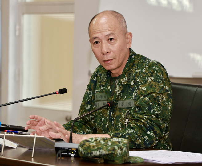 参谋总长梅家树。（资料照片）