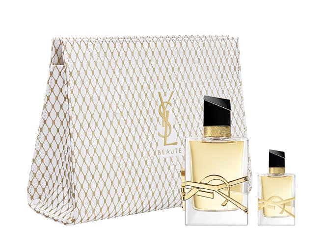 新光三越台北南西店YSL耶诞限量自由不羁淡香精礼盒，推荐价4950元。（新光三越提供）