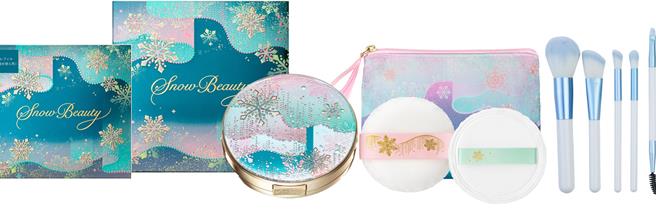 新光三越台北南西店资生堂东京柜耶诞香氛魔法组，特价2700元，价值4340元，下杀62折。（新光三越提供）