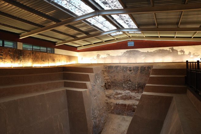 图为马王堆汉墓墓坑。（图 / 新华社）