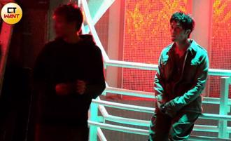 直擊／陽光男星笑容消失 下巴擦傷大滲血渾身傷