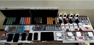 年輕男女躲地下室聚賭  警方破獲逮18人送法辦