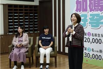 屏東加碼育兒津貼！第2胎起每胎3萬元 再送月嫂服務