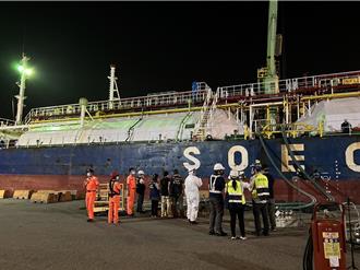 印尼油輪進台北港釀空污 環保局聯合中央稽查最重罰500萬