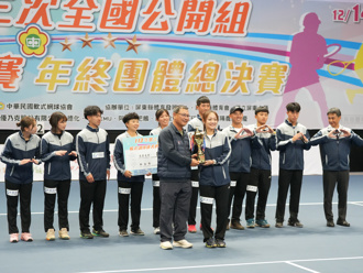 軟網年終團體總決賽 杭州亞運銀牌領軍奪冠