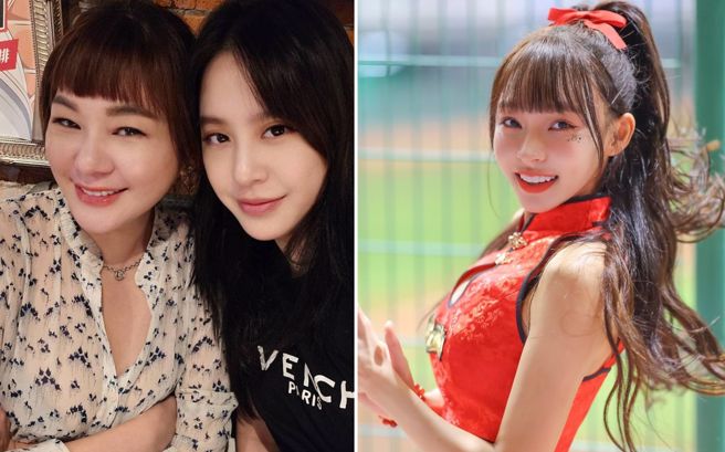 女星黄小柔和Vicky近日在节目《小姐不熙娣》爆料某流量女星高铁站位，被认为是在影射林襄。（图／翻摄自Vicky、林襄IG）