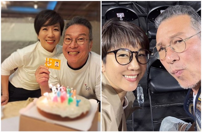 艺人黄仲崑与老婆lulu结婚至今快17年。（图／Lulu老师的身体美学脸书）