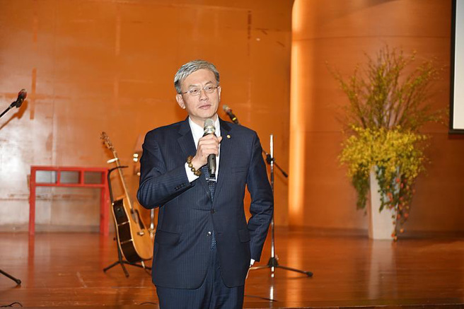 文化大學副校長王志誠致詞。(照片/文化大學提供)