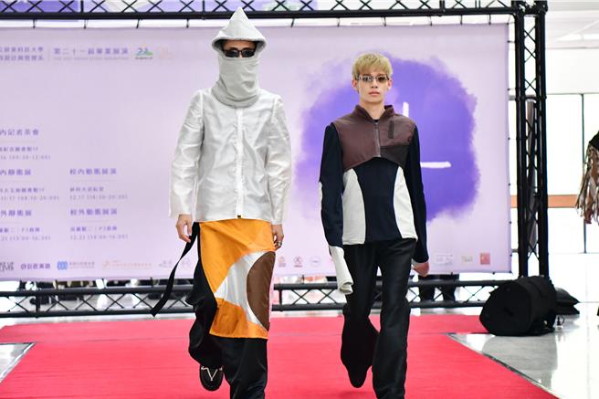 屏科大时尚系毕业展演，展现时尚系学生创作的多元视角与专业。（屏科大提供／罗琦文屏东传真）