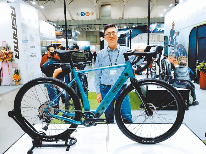 愛地雅總經理陳敬旺表示，E-Bike從台灣廠出口到美國，與越南廠出口到美國一樣，同享11％優惠關稅。圖／曾麗芳