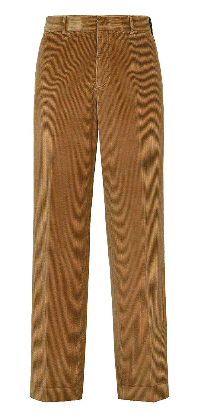 FENDI灯芯绒直筒裤，3万9800元。（FENDI提供）