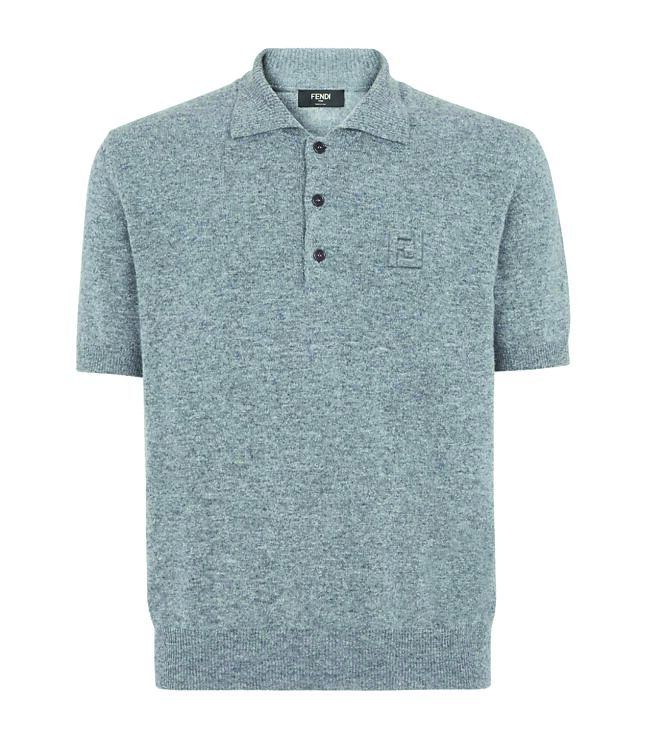 FENDI羊毛Polo衫，3万8700元。（FENDI提供）