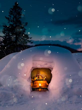 造訪日本岩手零下35度的冰之世界 體驗雪屋暖桌還能溜冰、釣魚