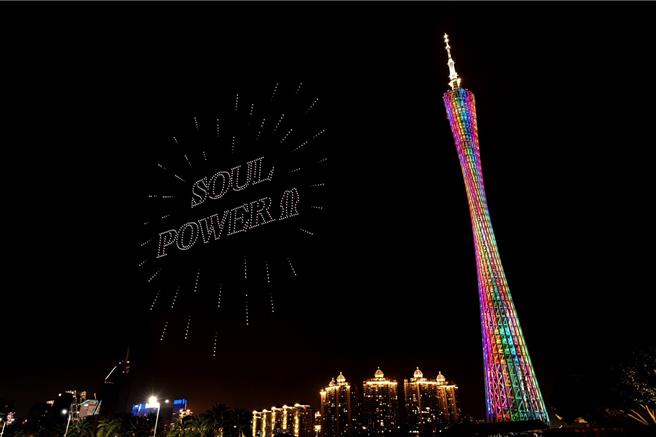 陶喆耗資百萬使用無人機展演「Soul Power II」，美不勝收！（偉大文化提供）