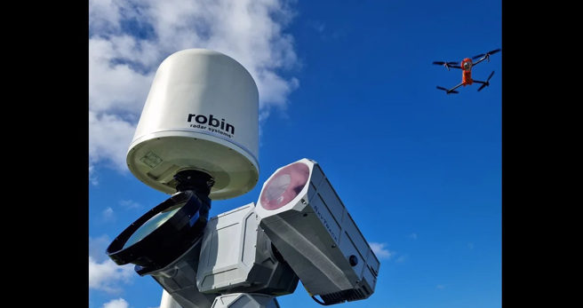 荷蘭羅賓雷達系統，是追查無人機的利器。(圖/Robin Radar Systems)