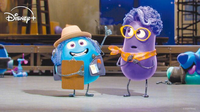 Disney+的皮克斯首部原创动画影集《梦境制片厂》，为《脑筋急转弯》衍生影集。（Disney＋提供）