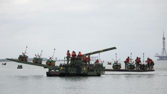 【陸軍53工兵群工2營期末鑑測】河道阻絕設置 驗證工兵訓練成效