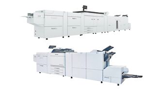 台灣富士軟片資訊 五色印刷機亮相