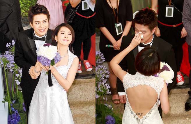 六月、李易2011年举办基督教仪式婚礼。（图／本报资料照片）