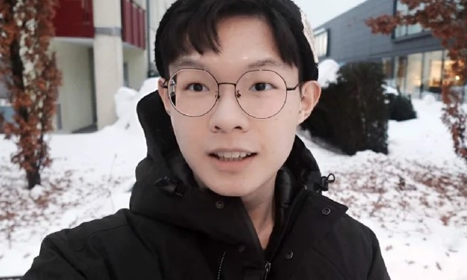 北市建国中学毕业的陈宽昕，为延续德国留学梦，在募资平台募资。（图／陈宽昕授权使用）