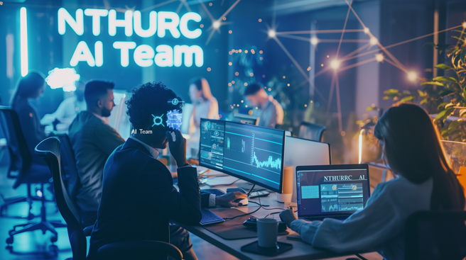 新北住都中心推出「AI智能客服系統」，24小時全年無休為民眾解答常見問題，讓民眾能隨時隨地獲得便捷服務。(圖為AI生成／新北住都中心提供)

