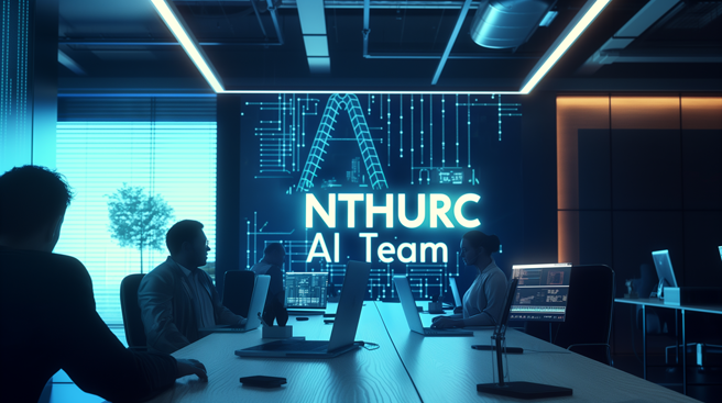 透過AI技術，員工可透過口語直覺提問並快速找到所需資訊及統計數據，成為日常工作最實用的工具。(圖為AI生成/新北住都中心提供)