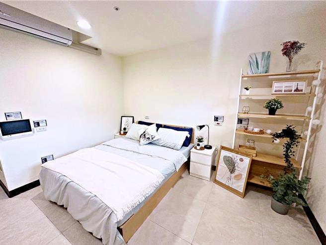 新北6＋5处社宅联合招租18日完成电脑抽籤，图为中和安邦社宅室内。（新北住都中心提供）