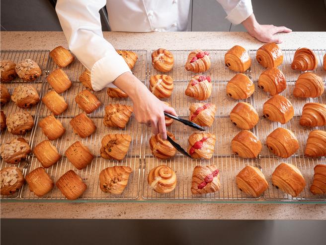 KANG Artisan Bakery推出各式美味可颂与丹麦卷。（KANG Artisan Bakery提供／吴娮翎台北传真）