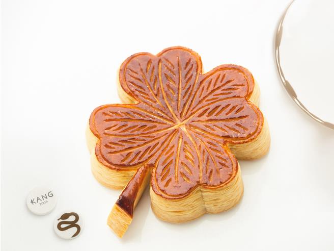 KANG Artisan Bakery幸运草国王派。（KANG Artisan Bakery提供／吴娮翎台北传真）