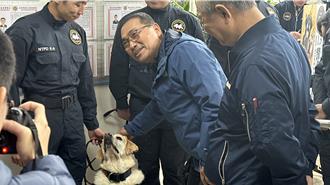 新北6警犬光榮退役！「福星」血跡偵搜記錄傳奇一生