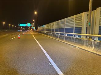 國3追撞事故頻傳 苗縣府提竹南南下匝道路口改善措施