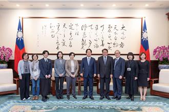 接見美翻譯文學大獎得主  賴清德：台灣人要做自己的主人