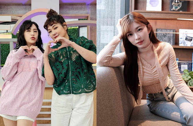 黄小柔正面指控占位，林颖乐首松口吐心声。（图／翻摄自huang_roro、ninalin1231 Instagram）