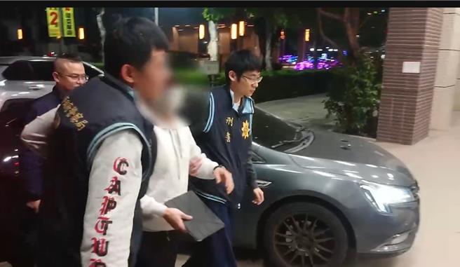 张男被警方查获到案。（警方提供）