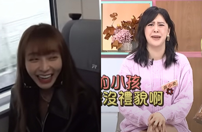 林襄卷占位风波。（图／翻摄自综艺玩很大 YT、小姐不熙娣 YT）