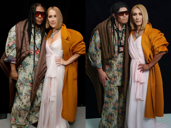 潘若迪撞脸席琳狄翁被疯狂邀请尾牙。（图／脸书 潘若迪_Funky Dance）